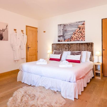 Les Clochettes Villa Megève Exteriör bild