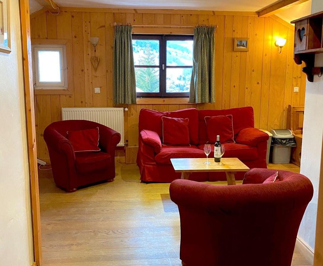 Les Clochettes Villa Megève Exteriör bild