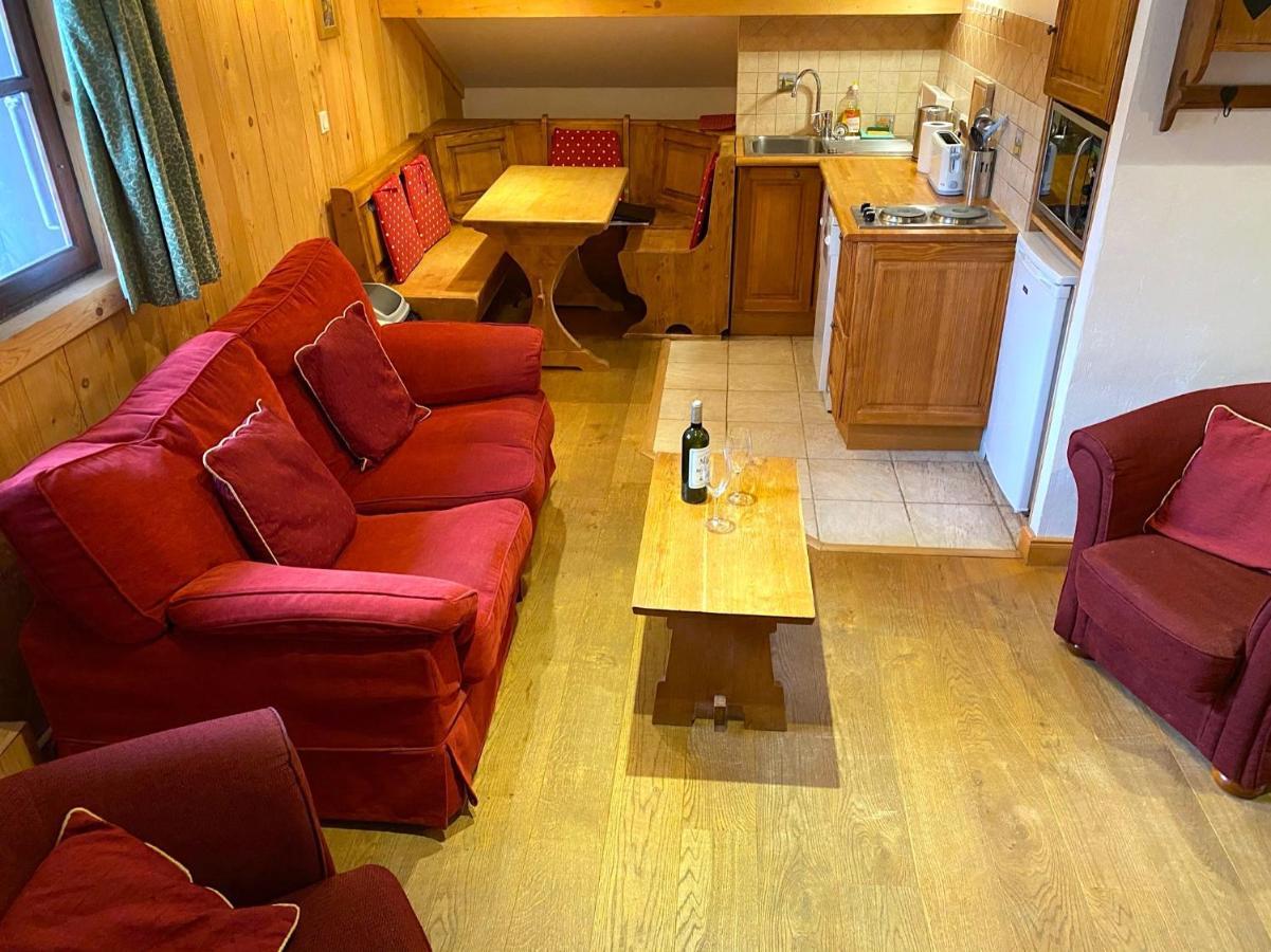 Les Clochettes Villa Megève Exteriör bild