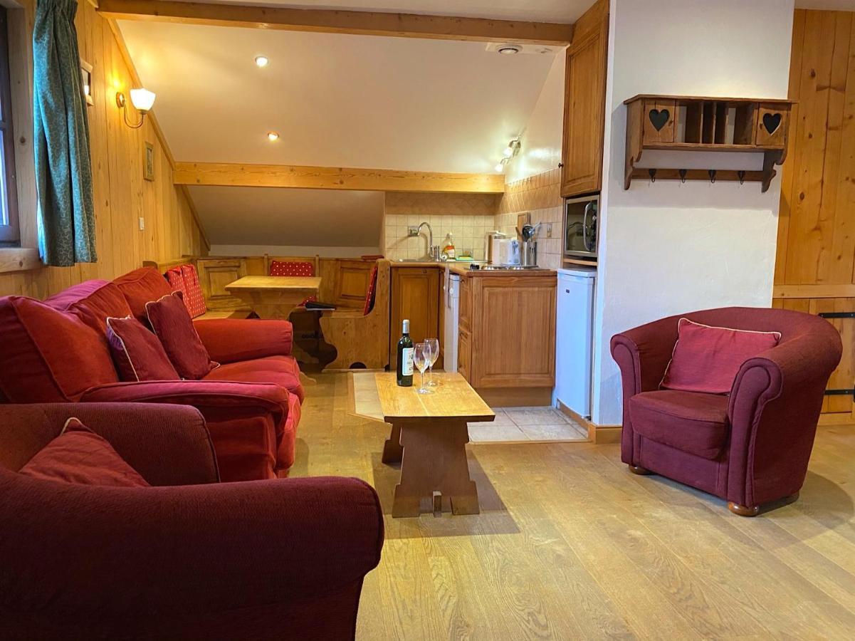 Les Clochettes Villa Megève Exteriör bild