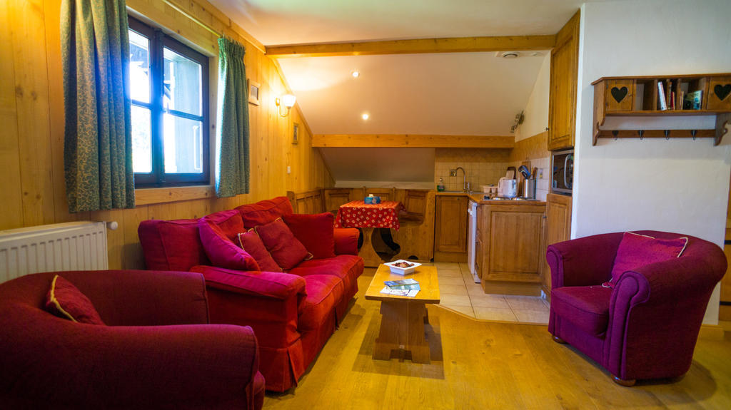 Les Clochettes Villa Megève Rum bild