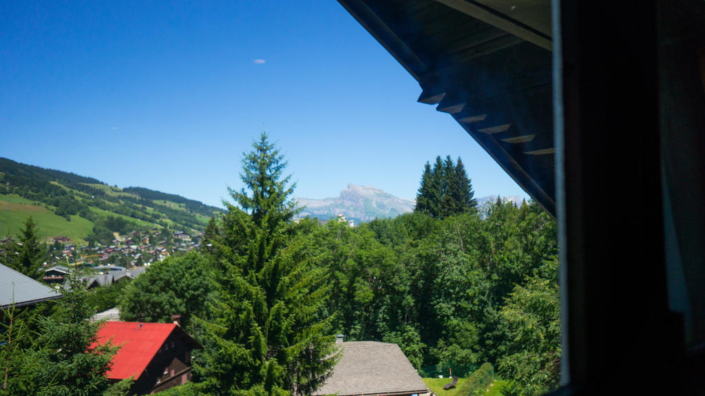 Les Clochettes Villa Megève Exteriör bild