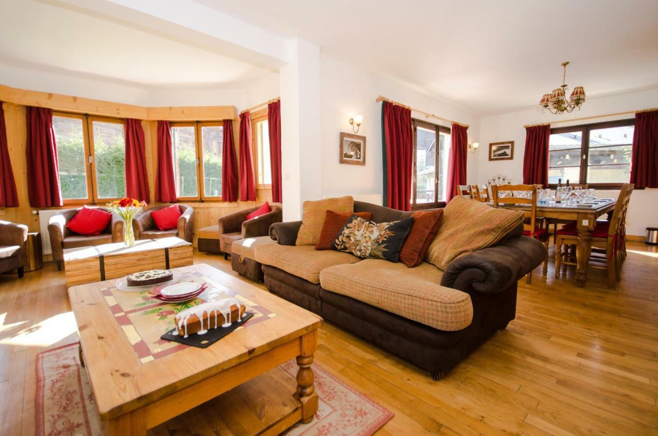 Les Clochettes Villa Megève Exteriör bild