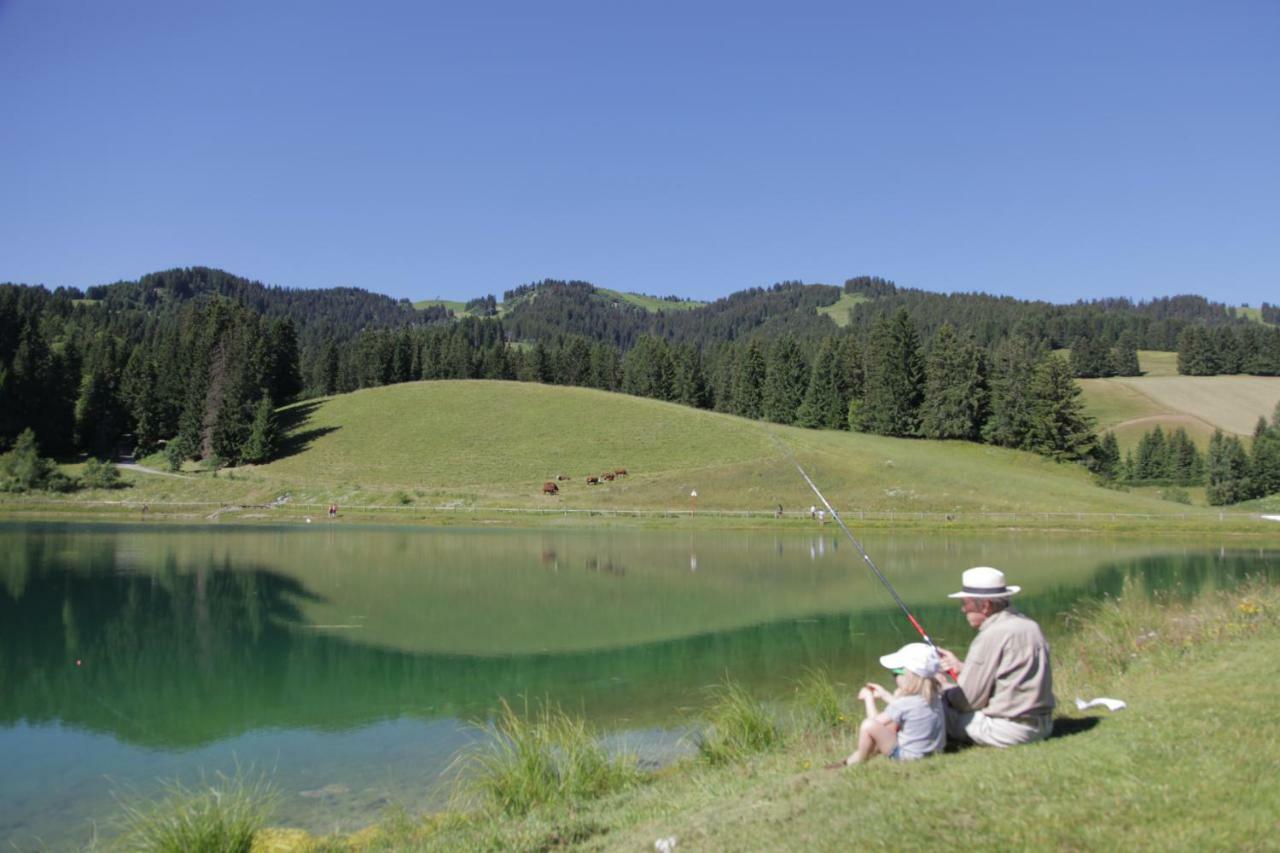 Les Clochettes Villa Megève Exteriör bild