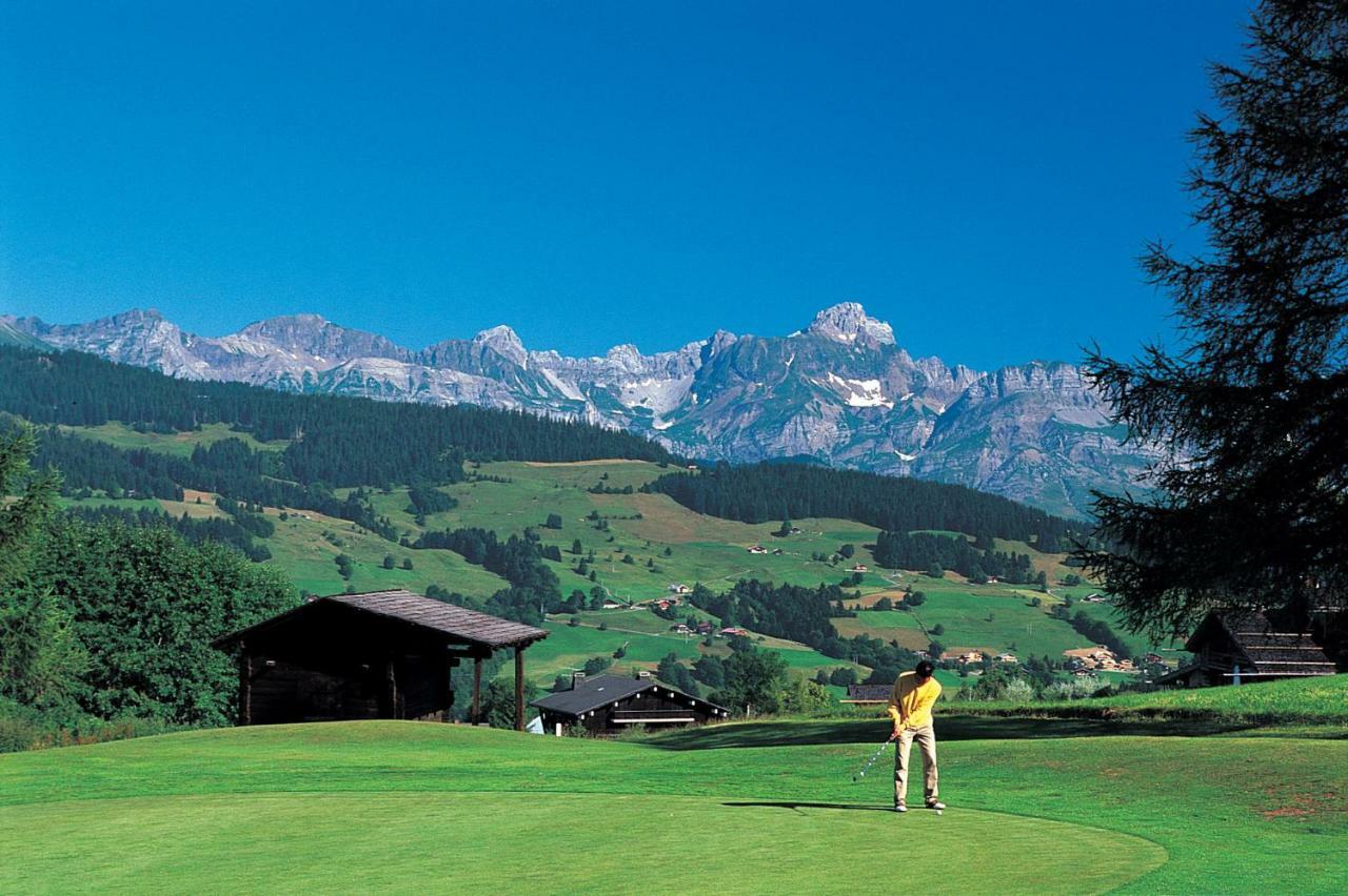 Les Clochettes Villa Megève Exteriör bild