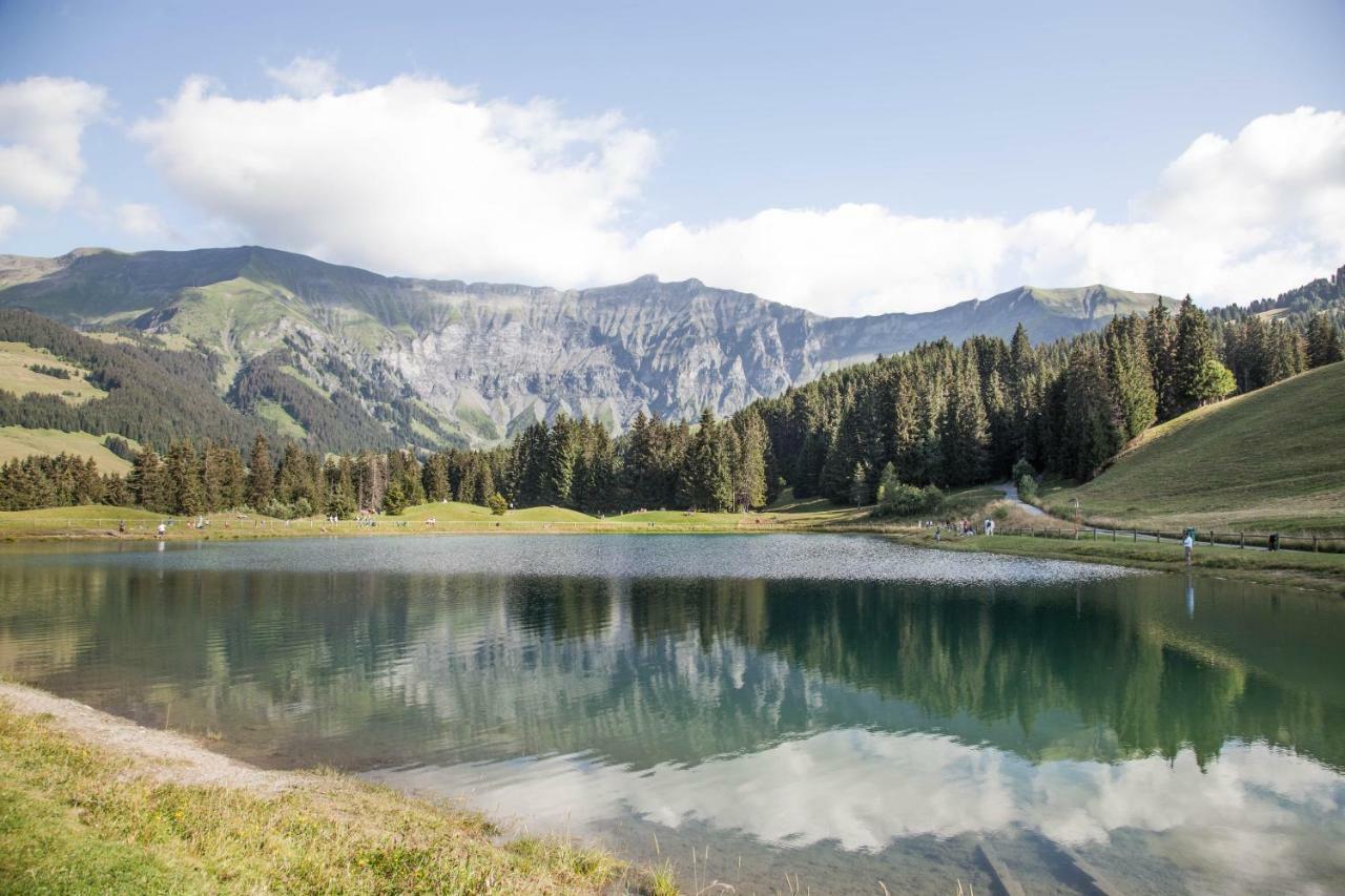 Les Clochettes Villa Megève Exteriör bild