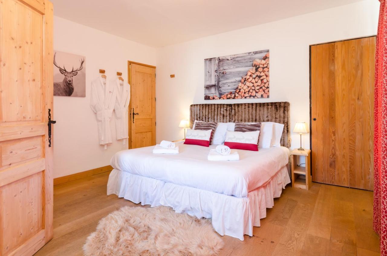 Les Clochettes Villa Megève Exteriör bild