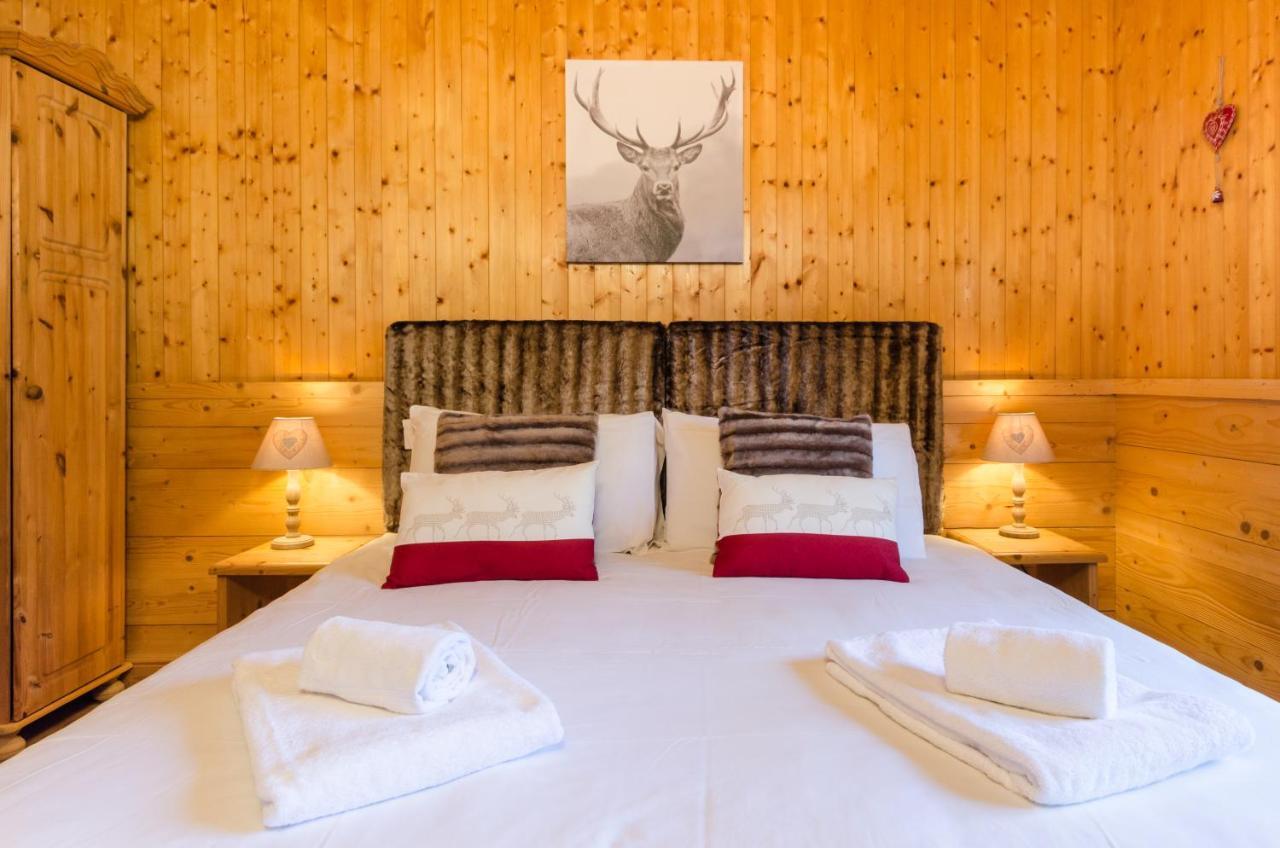 Les Clochettes Villa Megève Exteriör bild