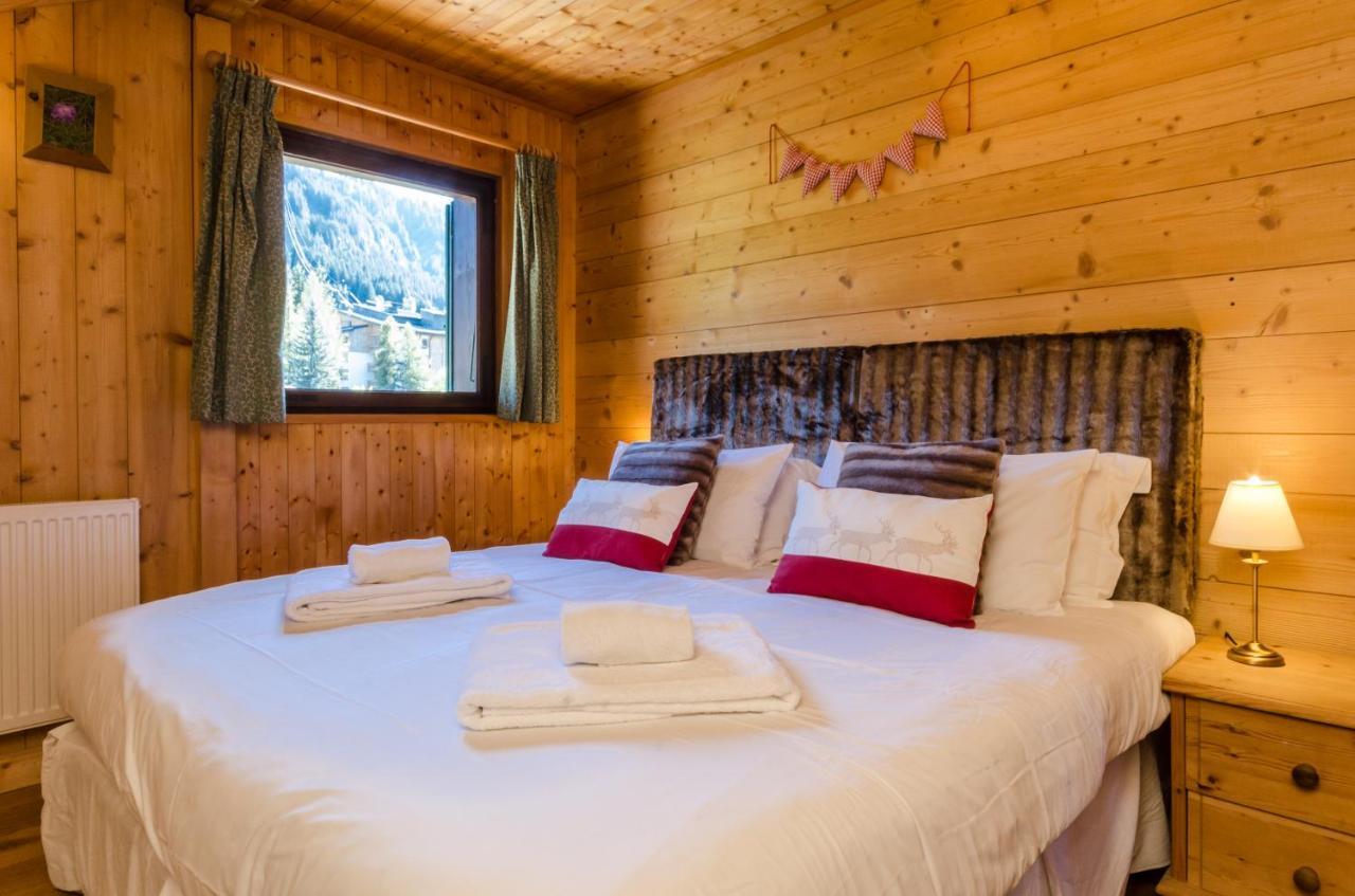 Les Clochettes Villa Megève Exteriör bild
